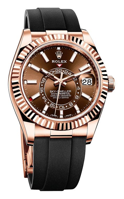 rolex sky dweller 18 ct.